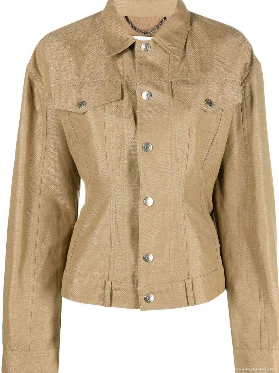 jacket button-up McCartney fitted-waist Stella Women 0429